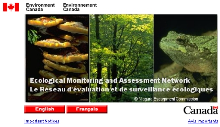 Ecological Monitoring And Assessment Network