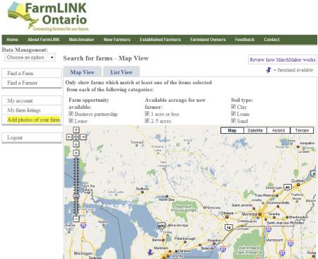 FarmLINK MatchMaker - Helping farmers find farms